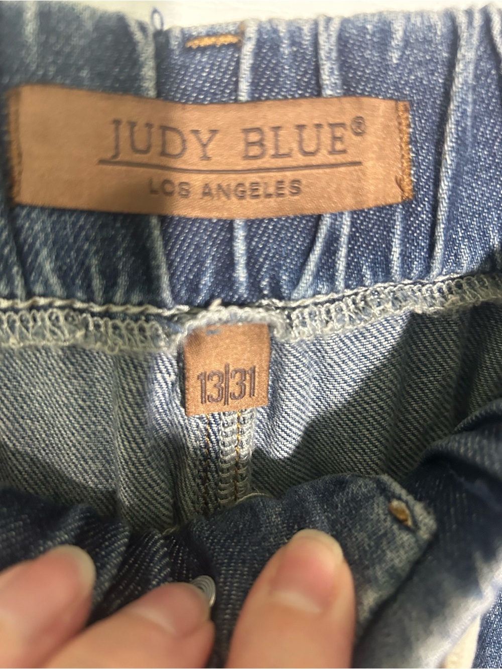 JUDY BLUE MADE TO MOVE WIDE LEG PALAZZO FEATHERWEIGHT ELASTIC WAIST Size 13/31 - Picture 6 of 15